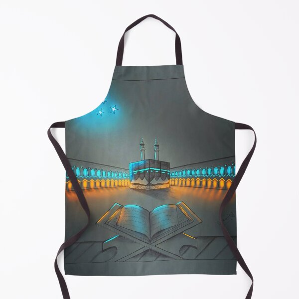 Item preview, Kabba Mecca Madina Masjid Al Aqsa Islamic Drawing designed and sold by DoHide.