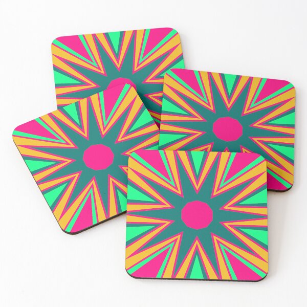 Item preview, Neon Colors Groovy Star Burst designed and sold by SillaHoekstra.
