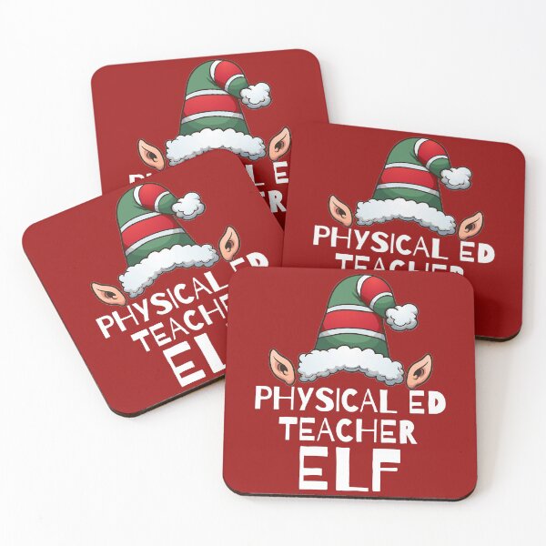 Artikelvorschau, Sportlehrer für ED-Erziehung Elf Weihnachtsferien Weihnachtselfen entworfen und verkauft von JenneleLyndaker.