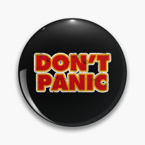 Item preview, DONT PANIC designed and sold by Rzhevskymilorad.