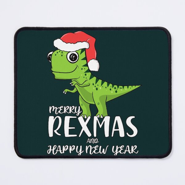 Item preview, Merry Rexmas and Happy New Year - Funny TRex Santa Christmas designed and sold by asprse.