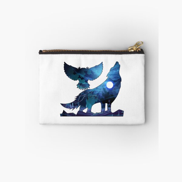 Item preview, Wolf and Owl in the dark of the night designed and sold by Designer-amjed.