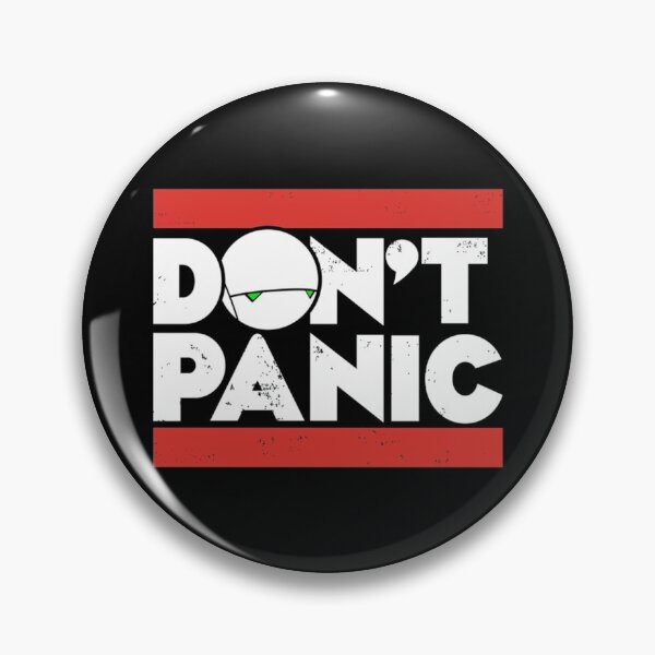 Item preview, Don't Panic Hitchhikers Guide designed and sold by Rzhevskymilorad.
