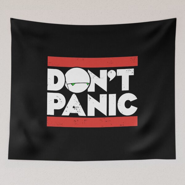 Item preview, Don't Panic Hitchhikers Guide designed and sold by Rzhevskymilorad.