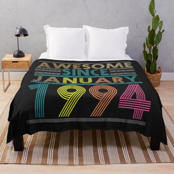 Item preview, Awesome Since January Born In 1994 Vintage 28th Birthday designed and sold by AnitaJGreenspan.