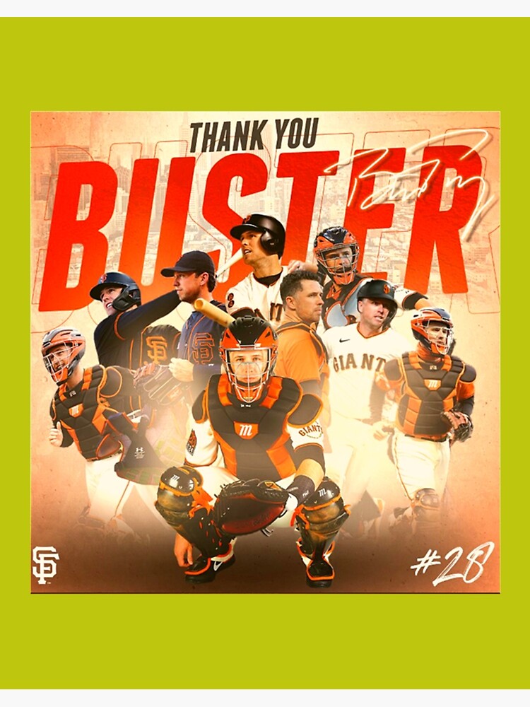 Buster 28 - Buster Posey - Posters and Art Prints