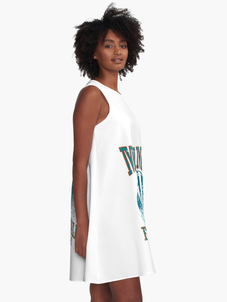 MIAMI FOOTBALL Vintage A-Line Dress for Sale by Poloy