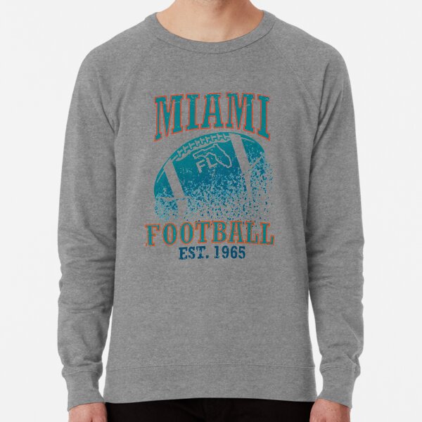 Miami Hurricanes Football Crewneck Sweatshirt Miami Football 