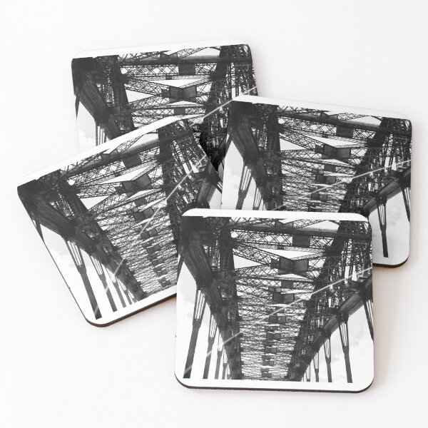 Item preview, Sydney Harbour Bridge in Black and white designed and sold by JackHoganArt.