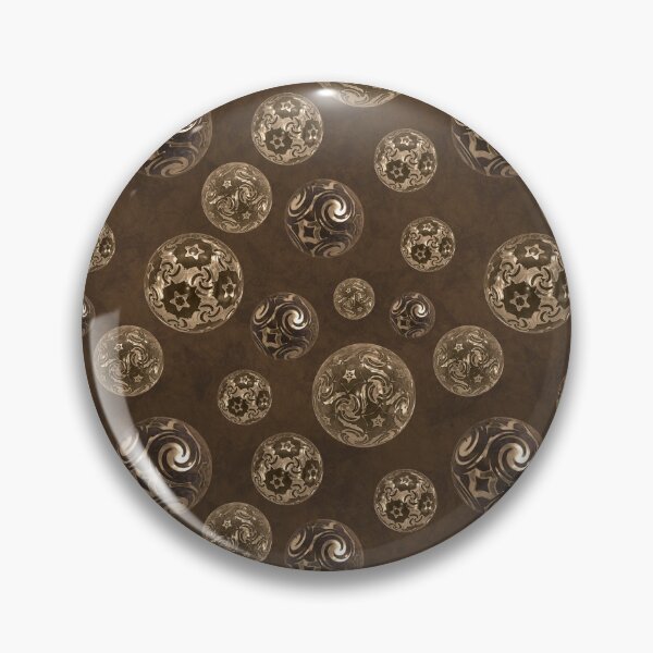 Item preview, Earthy Brown Magickal Baubles on Mottled Paper designed and sold by James-Cole.