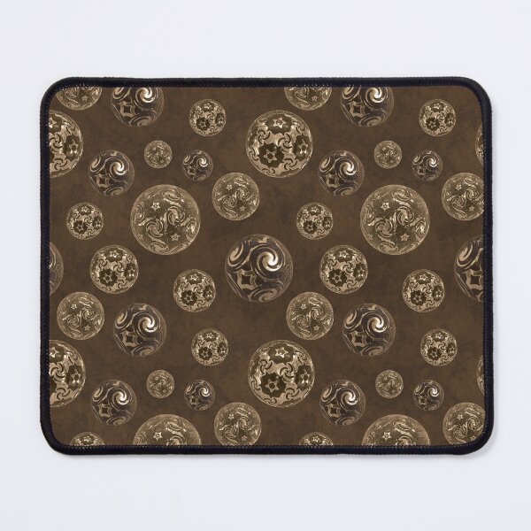 Item preview, Earthy Brown Magickal Baubles on Mottled Paper designed and sold by James-Cole.