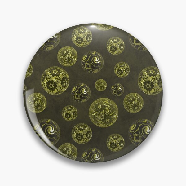 Item preview, Golden Yellow Magickal Baubles on Mottled Paper designed and sold by James-Cole.