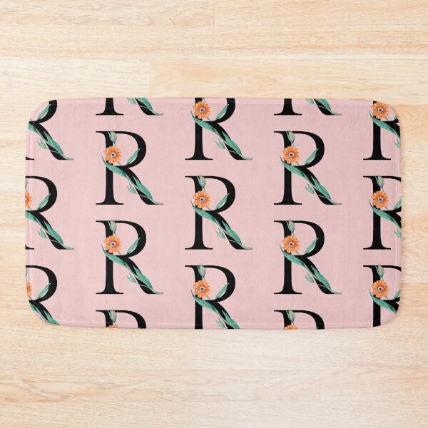 Item preview, Floral Letter R designed and sold by pugmom4.
