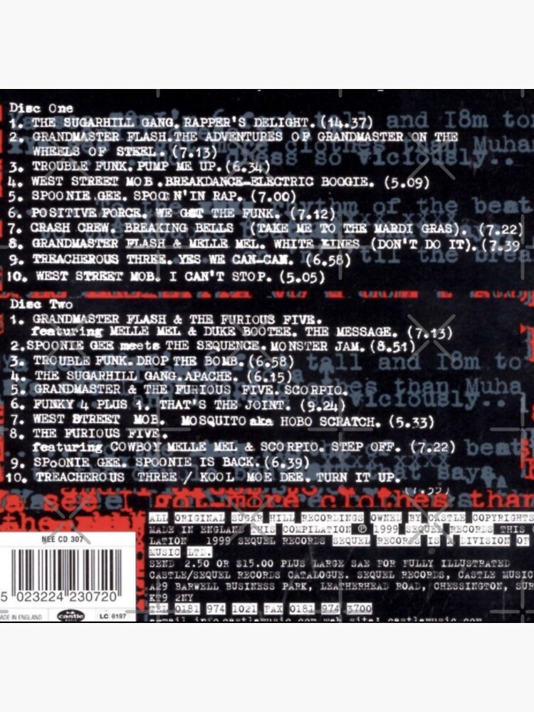 "Sugar Hill Club Classics (Back To The Old School)" Sticker for Sale by