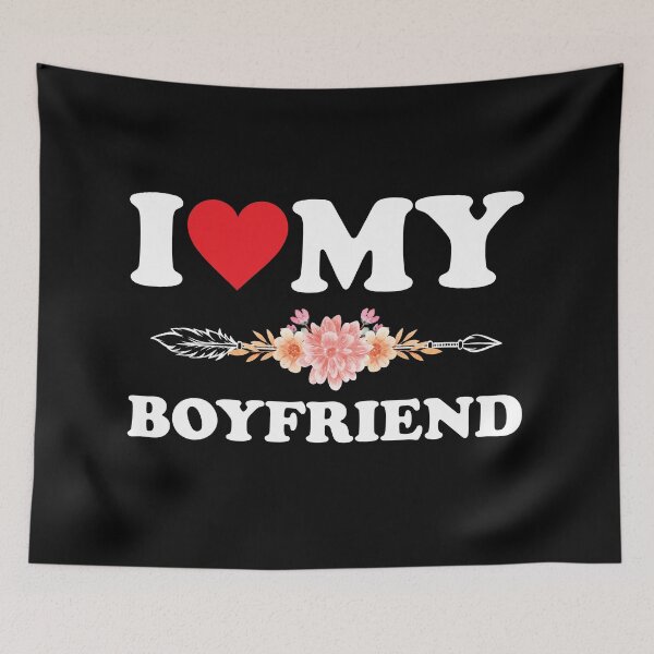 Item preview, I love my boyfriend designed and sold by hasanmasud.