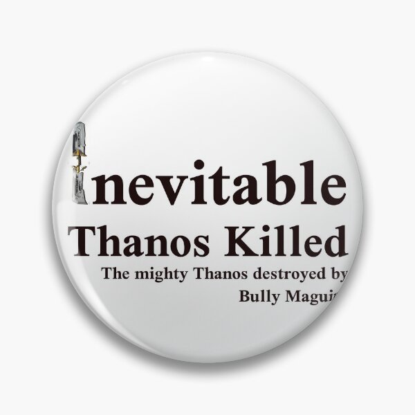 Item preview, The Inevitable destroyed - Bully Maguire designed and sold by Shivanshu Tiwari.