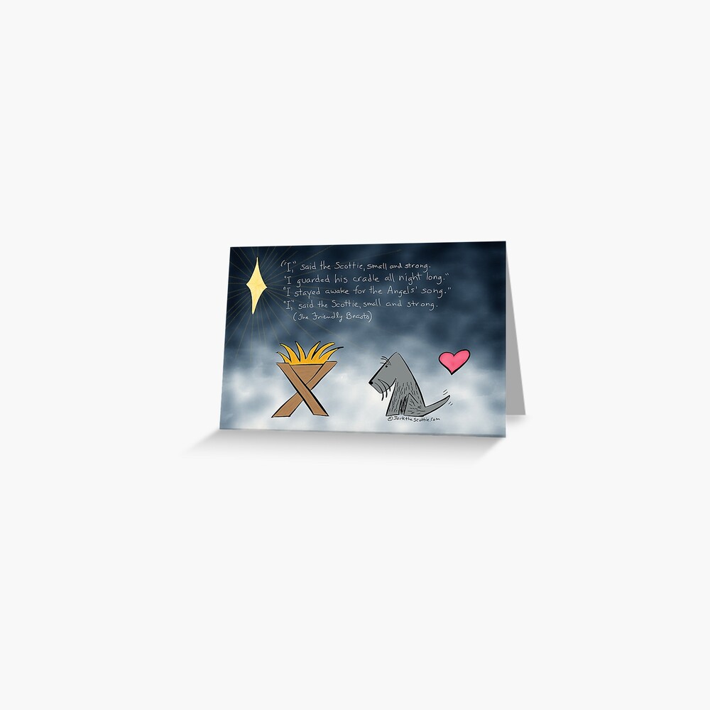 Jack - The Friendly Beasts Greeting Card
