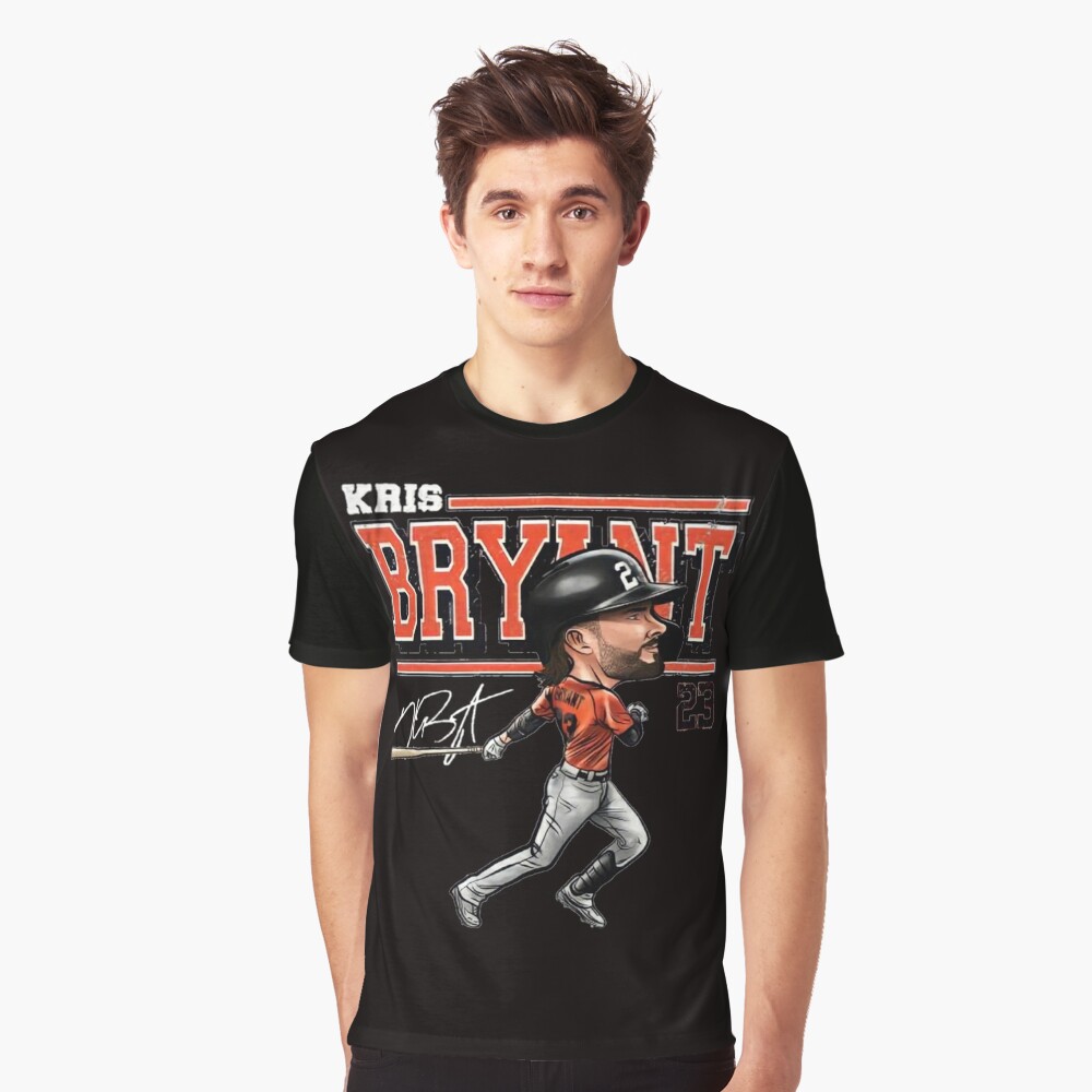 Kris Bryant cartoon  Classic T-Shirt for Sale by Shadowlandera