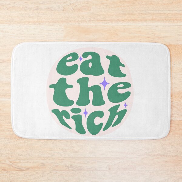 Item preview, EAT THE RICH - green designed and sold by alicecunha.
