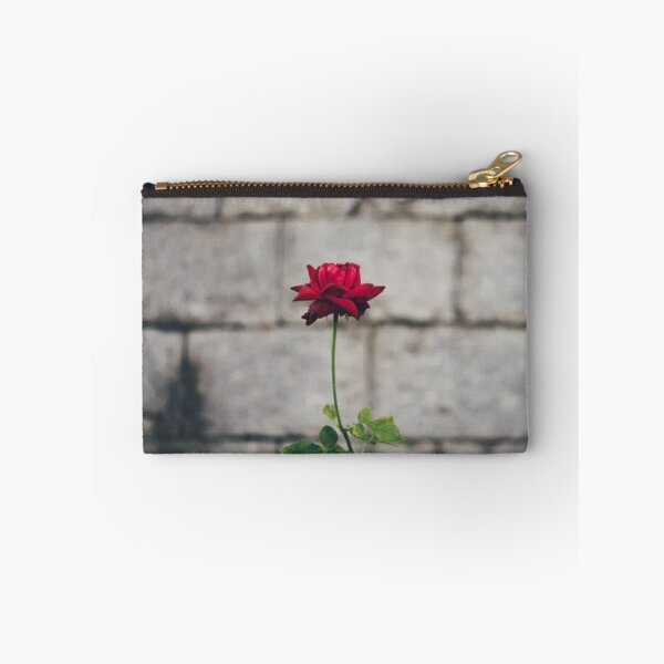 Item preview, Single Red Rose Against a Stone Wall designed and sold by timg58.
