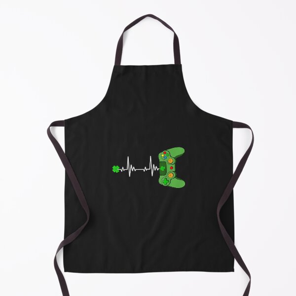 Item preview, Irish Gamer Heartbeat Funny Luckiest Gamer Men Boys Kids designed and sold by AnitaJGreenspan.