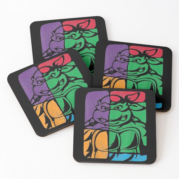 Item preview, Super Teenage Turtles Colorful Face Vintage designed and sold by LindaUS.