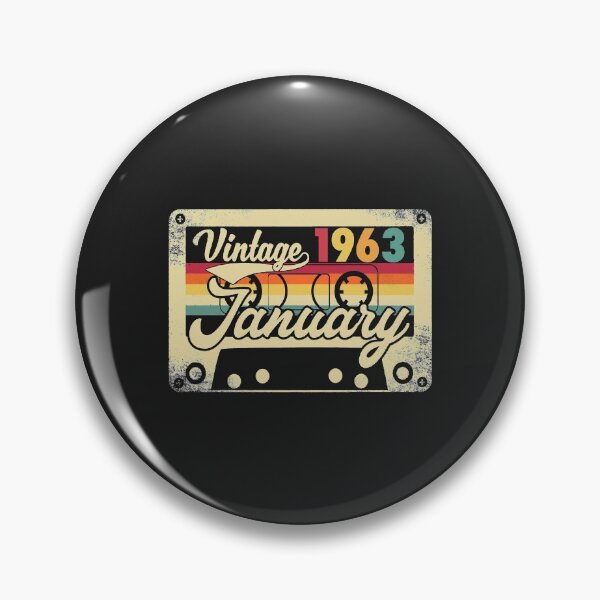 Item preview, January 1963 59th Birthday Gift 59 Years Old Vintage Retro designed and sold by AnitaJGreenspan.