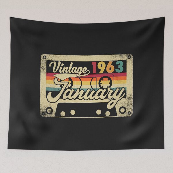 Item preview, January 1963 59th Birthday Gift 59 Years Old Vintage Retro designed and sold by AnitaJGreenspan.