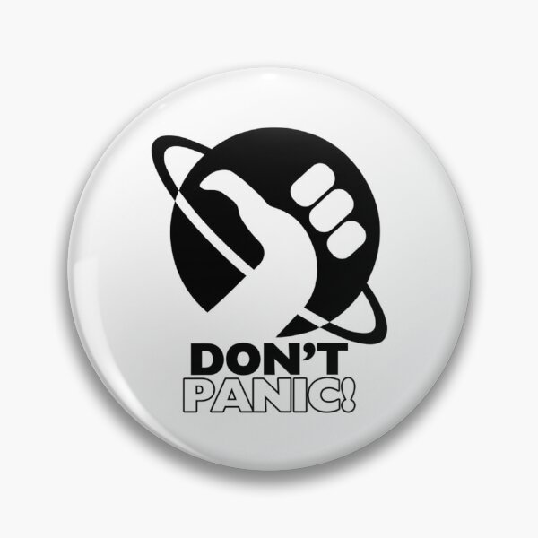 Item preview, Don't Panic! designed and sold by Rzhevskymilorad.