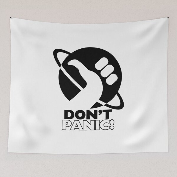 Item preview, Don't Panic! designed and sold by Rzhevskymilorad.