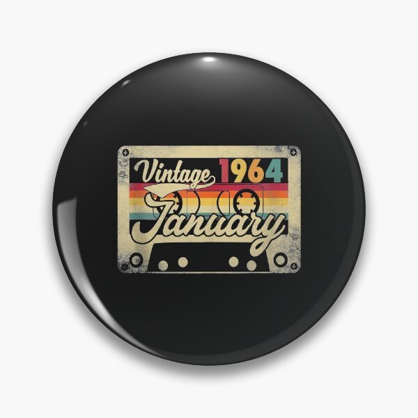 Item preview, January 1964 58th Birthday Gift 58 Years Old Vintage Retro designed and sold by AnitaJGreenspan.