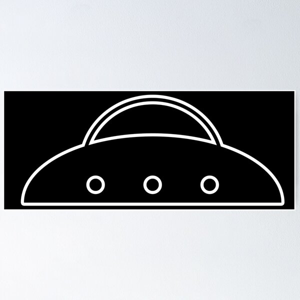 Item preview, UFO designed and sold by wickedcartoons.