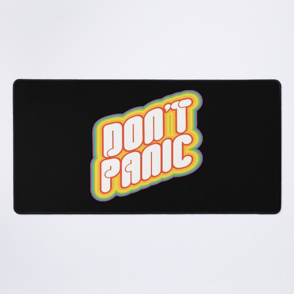 Item preview, Don't Panic designed and sold by Rzhevskymilorad.