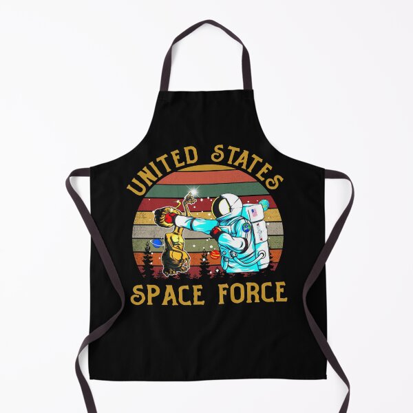 Item preview, Funny United States Space Force Punch The Alien Retro Vintage designed and sold by margarettil63.