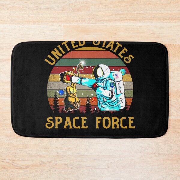 Item preview, Funny United States Space Force Punch The Alien Retro Vintage designed and sold by margarettil63.