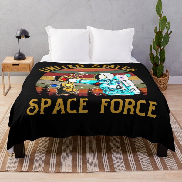 Item preview, Funny United States Space Force Punch The Alien Retro Vintage designed and sold by margarettil63.