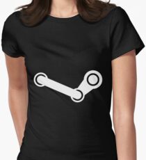 Steam Women's Fitted T-Shirt