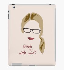 Bitch with Wi-fi iPad Case/Skin
