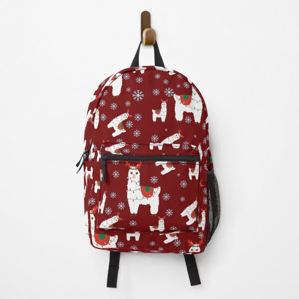 Item preview, Fa la la la llama in Christmas lights seamless pattern designed and sold by Creative Life.