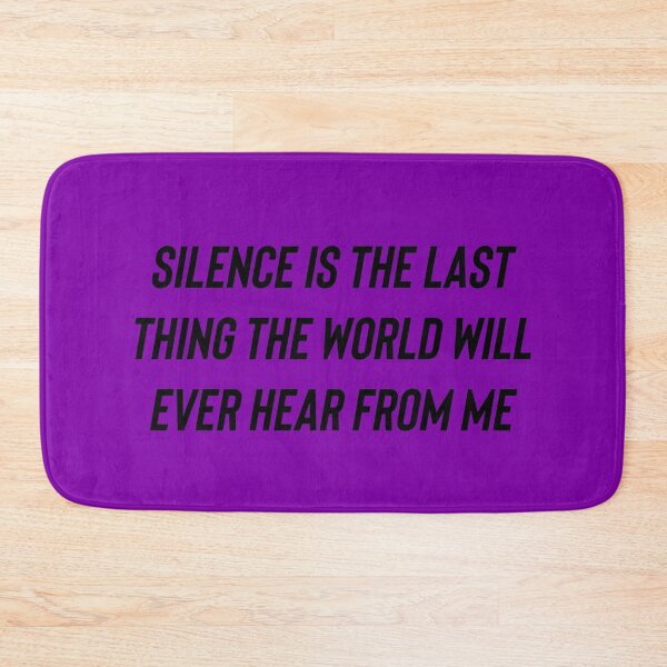 Item preview, silence is the last designed and sold by Dipalo.