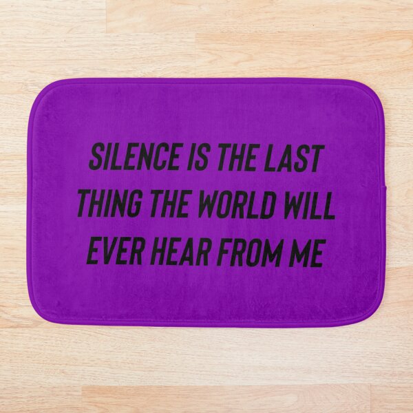 Item preview, silence is the last designed and sold by Dipalo.