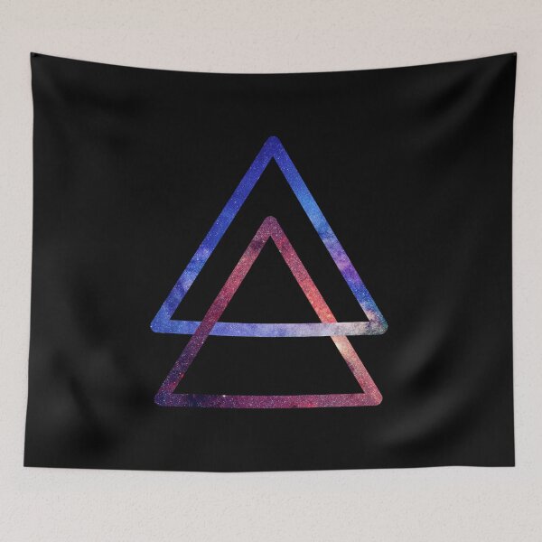 Item preview, Space Vaporwave Triangle Aesthetic designed and sold by Falkor123.