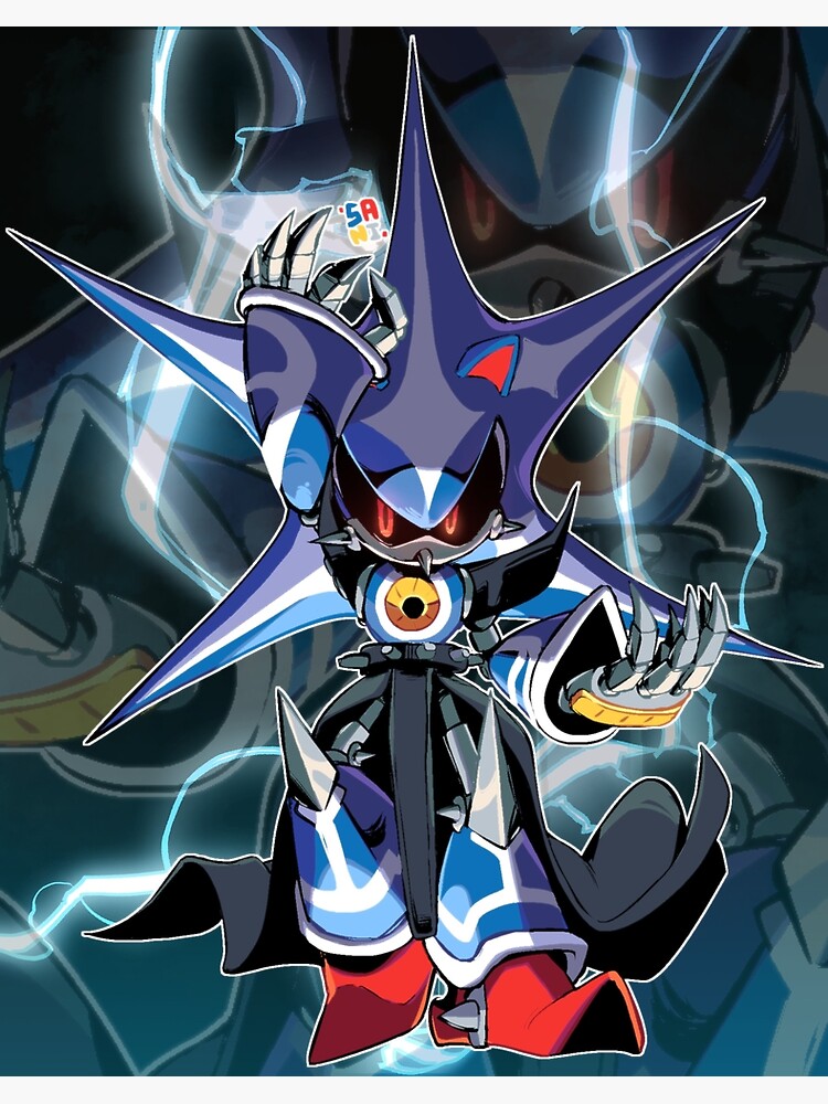 Neo Metal Sonic (Prints and Stickers) Poster for Sale by SammyTighe