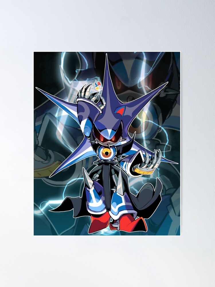 Neo Metal Sonic Poster for Sale by MobianMonster