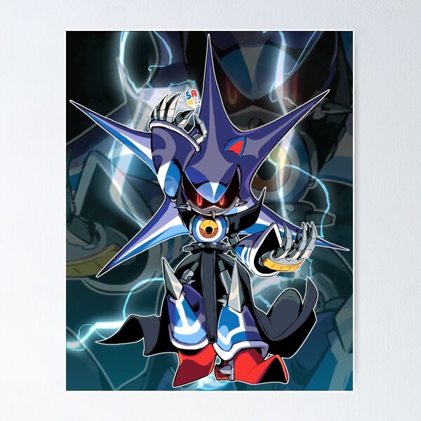 neo metal sonic art Poster for Sale by danielroy4