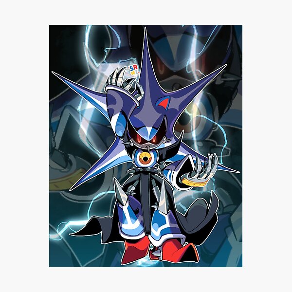 Neo Metal Sonic icon | Photographic Print