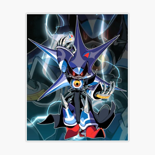 Metal Sonic Menacing Magnet for Sale by Keerl