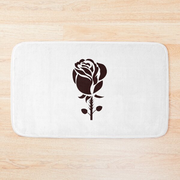 Item preview, rose decorative silhouettes | black roase  designed and sold by KARTICK DUTTA.