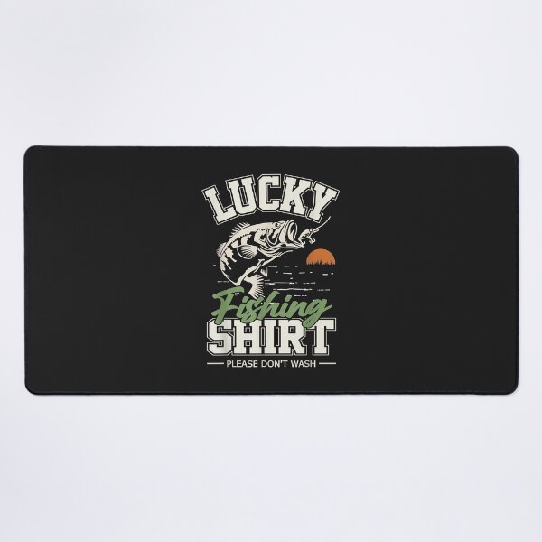 Item preview, Lucky Fishing Shirt Funny Bass Fisherman designed and sold by AnitaJGreenspan.