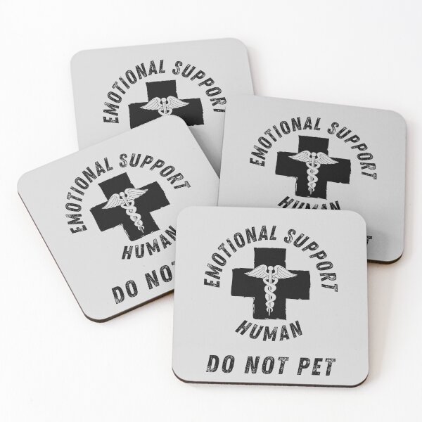 Item preview, Emotional Support Human Do Not Pet - Ideal Gift for dog lovers - Service Dog Love Humor designed and sold by StarByAsem.